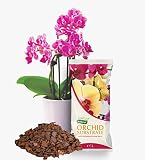 ⭐ Garden Lux Garten Lux-Substrat für Phalaenopsis Orchideen - Premium Erde für Phalaenopsis mit 6 Monaten natürlichem Dünger aus Pinienrind - 1 Liter