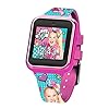 Accutime Kids Nickelodeon JoJo Siwa Educational Learning Touchscreen Smart Watch Toy for Girls, Boys, Toddlers – Selfie Cam, Learning Games, Alarm, Calculator, Pedometer & More (Model: JOJ4251AZ)