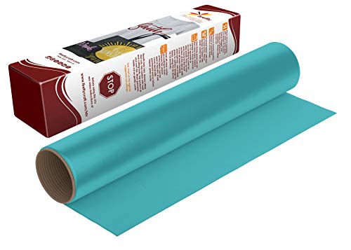 Firefly Craft Heat Transfer Vinyl Sheets - Light Green HTV - Iron On Vinyl for Cricut, HTV Vinyl Sheets, Vinyl Iron On, Easy Cut & Weed, Compatible with Cricut & Silhouette Cameo - 1 Sheet 12" x 20"