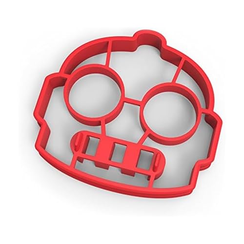 Genuine Fred FUNNY SIDE UP Silicone Egg Mold, Robot