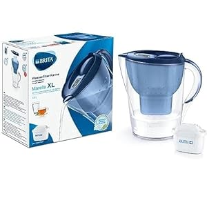 BRITA Marella XL Wasserfilterkanne inkl. MAXTRA+ Kartusche