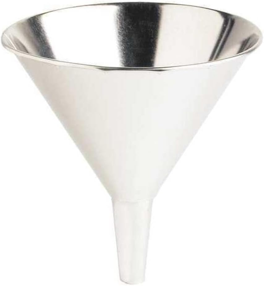 LubriMatic 75-012 Galvanized Steel Utility Funnel - 56 Ounce
