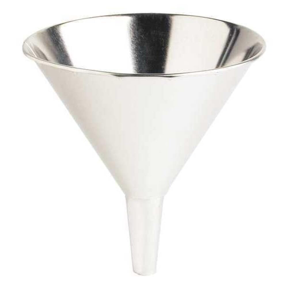 LubriMatic 75-012 Galvanized Steel Utility Funnel - 56 Ounce