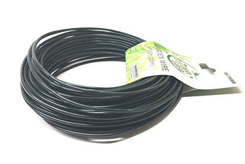 THE UM24 Garden Twine & Twist Ties for Tomato Plants, Climbing Roses, Vines, Cucumbers, Squash and Bonsai Training Wire 2mm Wrapping Cords- 50 Feet