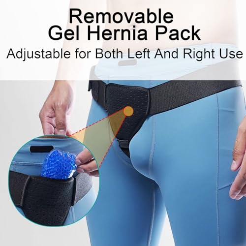 Faja para Hernia Inguinal Unisex con Almohadillas de Gel miniatura 6