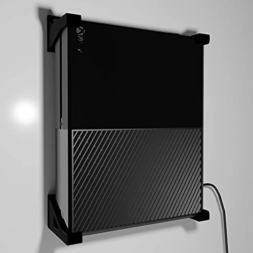 Jabtek Ltd Xbox One Wall Bracket (Set of 4 Corners Right) Black