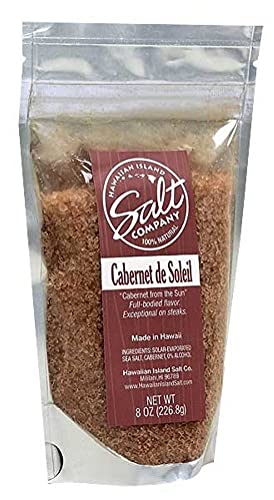 Sal Infundida Cabernet de Hawaiian Island Salt 8 oz miniatura 1