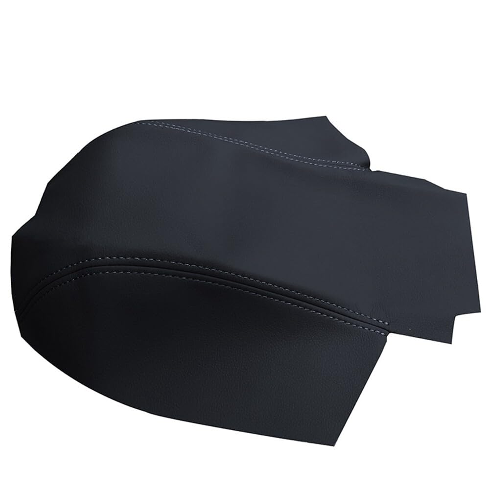 Surakey Car Center Control Armrest Box Microfiber Leather Cover Anti-Scratch Armrest Box Protector Waterproof Center Console Mat Compatible for 2006-2013 Range Rover Sport (Black)