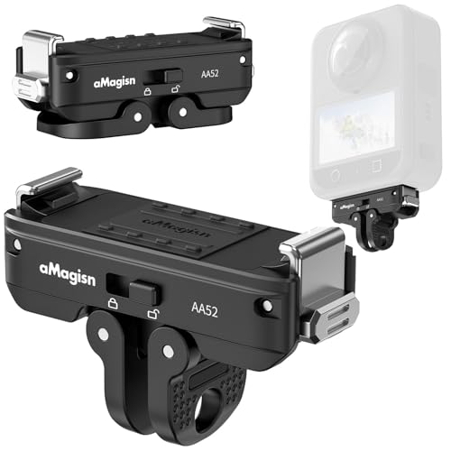 Taoricup DJI Osmo 360/Action 5 Pro �Ή� �}�E���g ���C�}�E���g �u���P�b�g DJI Osmo Action 5 Pro/4/3 �Ή� �A�N�Z�T���[ �}�O�l�b�g�X�^���h �N�C�b�N�����[�X�u���P�b�g �����N���b�N���b�N