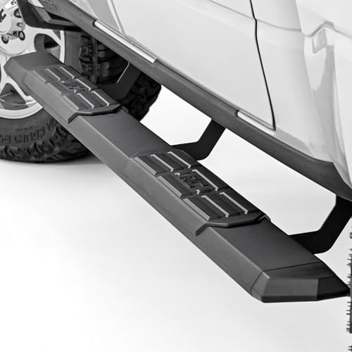 Estribos laterales de aluminio para Ram 1500 Crew Cab miniatura 1