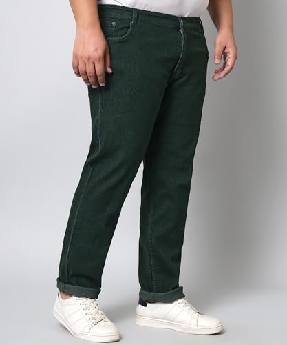 Image of STUDIO NEXX Regular Fit Cotton Lycra Blend Black Jeans