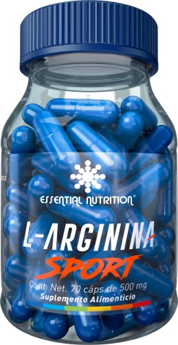 Vitamínicos, Essential Nutrition, L-Arginina Sport 70 cápsulas