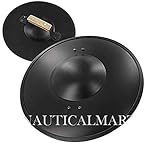 NauticalMart Medieval Blackened Steel Buckler Shield