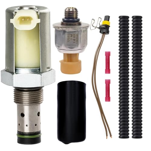5C3Z9C968CA IPR Valve Injector Pressure Regulator ICP Control Sensor for 2003-2010 Ford Super Duty F250 F350 F450 F550 E350 E450 Excursion 6.0L Diesel Turbocharged CM5126 AP63417