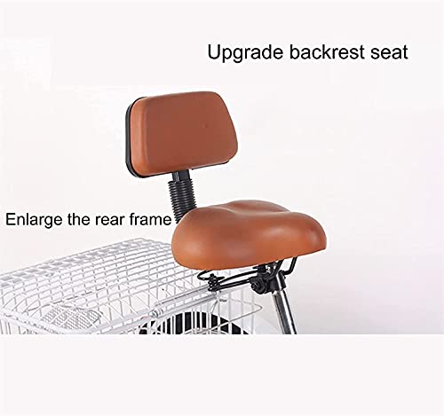 Triciclo para Adultos 20 Pulgadas con Canasta miniatura 6