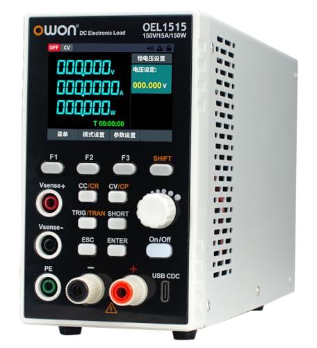 OWON OEL1515 DC vO}u dq 150W 150V 15A 2.8C` TFTJ[ LCD CV CC CR CP \ 1mV _Ci~bN 5kHz USB RS232 RS485 SCPIΉ \ ی@\ 