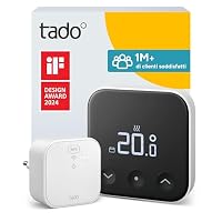 tado&deg; termostato intelligente X &ndash; Starter Kit, termostato ambiente cablato e Bridge X, controllo...