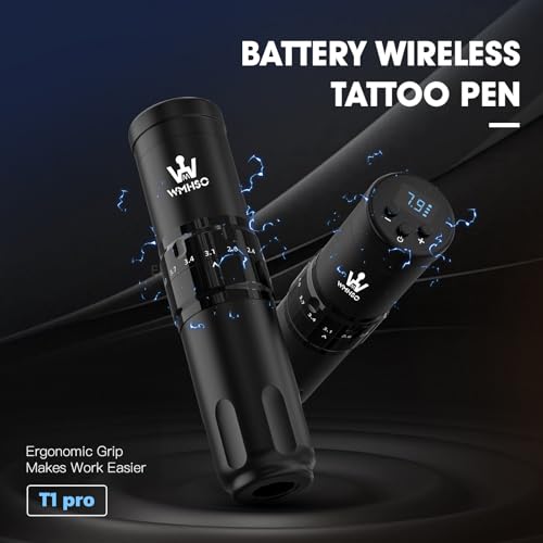 Kit stylo tatouage complet avec machine rotative et accessoires encres - 6
