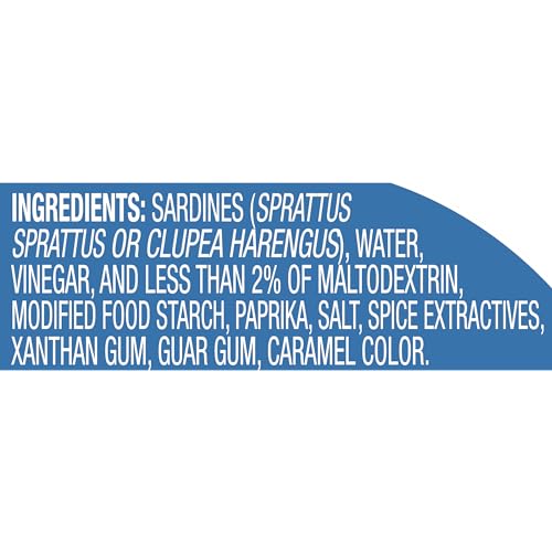 Chicken of the Sea Sardines in Louisiana Hot Sauce, Wild Caught, 3.75 oz. Can (Pack of 18) Packaging May Vary - Thumbnail 3