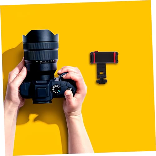 Support trépied smartphone UPKOCH avec griffe pour micro et LED vlogging