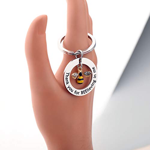 Mysomy - Portachiavi con ciondolo a forma di ape