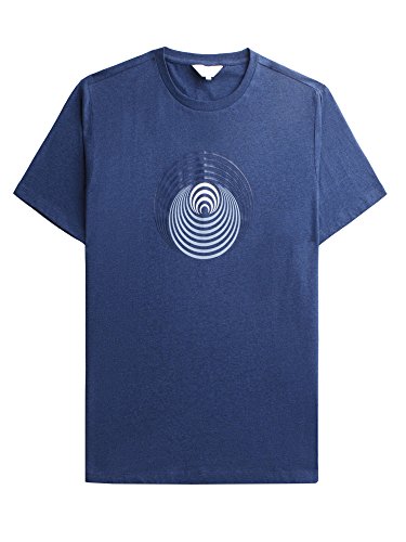 Ben Sherman Optical Target Tee T-Shirt, Blau (Blue...