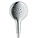 hansgrohe Raindance Select S Easy Install 6-inch Handheld Shower Head Modern 3 CaresseAir, Mix, RainAir 04730000