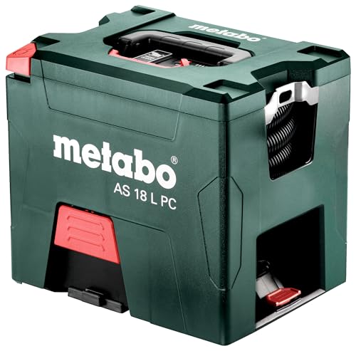 Metabo Aspirapolvere A Batteria As 18 L Pc (602021850) Con Pulizia Manuale Del Filtro Cartone, Colore, Dimensione - 2