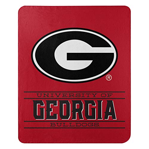 Northwest NCAA Georgia Bulldogs Unisex-Adult Fleece Throw Blanket 50 x 60 Control Legacy
