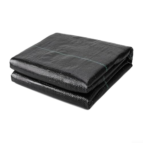 Malla antihierbas permeable de 3.2oz y 2.3x100 pies para base de caminos de jardín 5