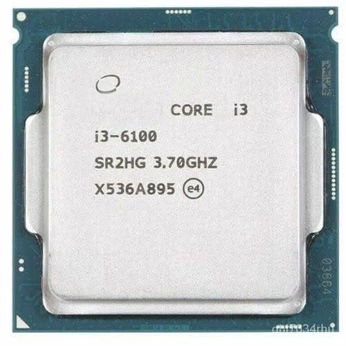 Alpine Core i3-6100 6th Generation 3.7 GHz LGA 1151 Socket 2 Cores 4 Threads 3 MB Smart Cache Desktop Processor(Supports H110 Motherboard)