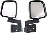 Kool Vue Driver & Passenger Side Jeep Mirrors For Jeep Wrangler TJ 2003-2006,...
