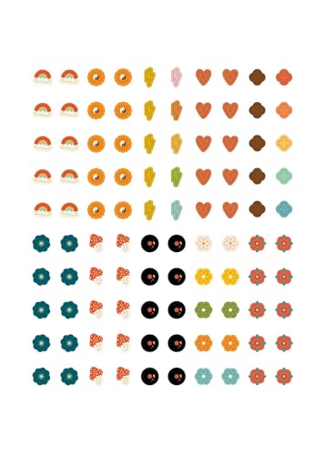 The Ultimate Nail Art Sticker Book: 1,000+ Stickers for Your Nail Art Moment! - Thumbnail 7