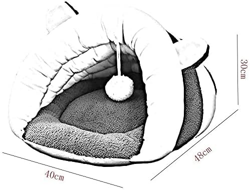 Cama para Mascotas Pequeña Lavable con Funda Removible miniatura 4