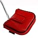Big Teeth Heel Shaft Golf Square Mallet Putter Cover Headcover Club Protector Dont FIT Stainless Material Putter for High MOI Large Size Taylormade Daddy Long Leg Scotty Cameron 6M DB (Red)