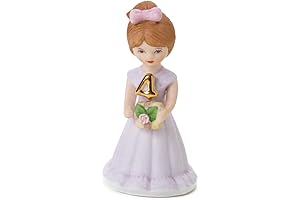 Enesco Growing Up Girls “Brunette Age 4” Figurine