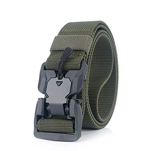 DORRISO Hombre Cinturón Táctico Servicio Pesado Cinturón Liberación Rápida Cinturones Militares...