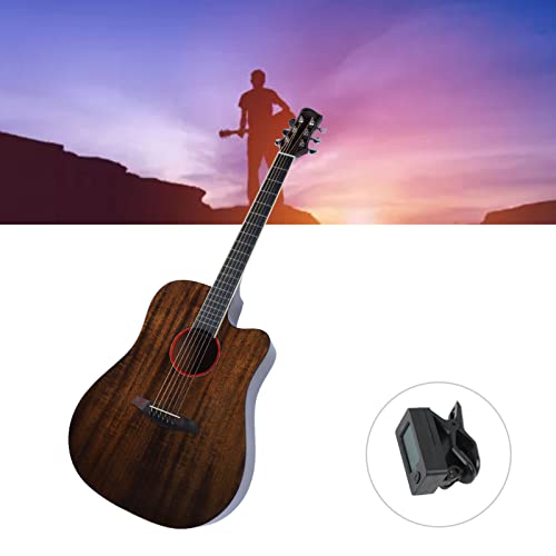 Guitare folk 41 pouces, épicéa et acajou Guitare acoustique pour débutants Basse pression pour jouer pour adultes(Couleur rétro) - Les Beatles, Paul McCartney, John Lennon, RIngo Starr, George Harrison Guitare folk 41 pouces, épicéa et acajou Guitare acoustique pour débutants Basse pression pour jouer pour adultes(Couleur rétro) – Image 6