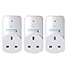 Price comparison product image Energenie MiHome Smart Plugs 3 Pack - Control via MiHome App, Timers, and IFTTT