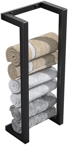 Amazon.com: Towel Racks for Bathroom Rolled Towels,Vertical Towel Storage Rack for Bathroom ...
