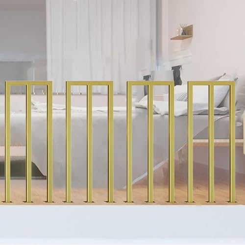 Rambarde d'escalier haut de gamme en fer forgé U-SD ultra robuste - 2