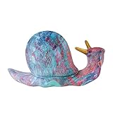 LIUTIAOP Pintura al óleo Caracol Estatua Adornos Escritorio Estatuilla Sala de Estar Decoraciones para el Hogar Interior Exterior Jardín Patio Decoración Resina Car