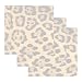 Leopard Print Sticky Notes - Set of 3 - Wildlife Animal Theme Design - Stationery Gift - Paper Memo Pad - Office Business School Supplies