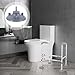 FRCOLOR Sturdy Suction Cup Toilet Handrail Non-Slip Shower Seat for Seniors Easy Install Rails