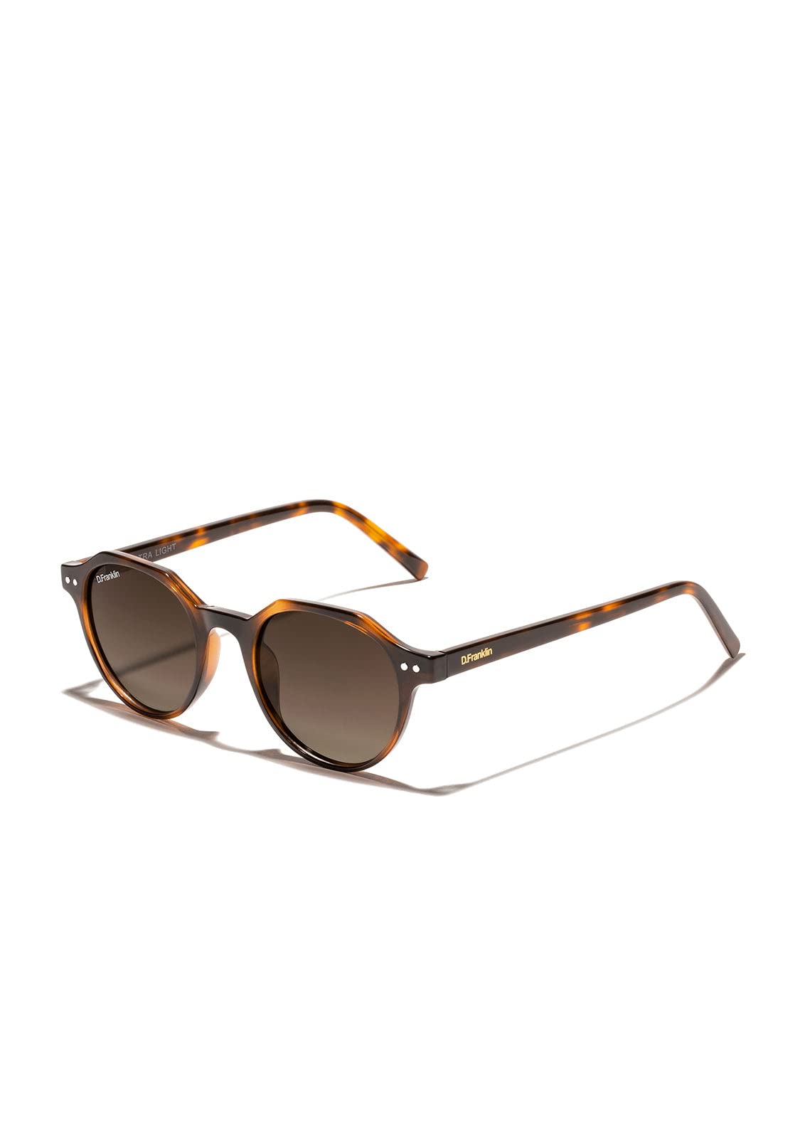 D.Franklin Gafas de sol unisex con cristales de protección UV - Modelo ultra light s - Octogonal - Para Hombre y Mujer - Sunglasses