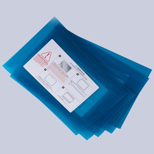 Image of ELEGOO 5PCS ACF Release Liner Film for Saturn 3 Ultra LCD 3D Printer with Less Release Tension, Support 3X Faster Printing, 290x195mm, 0.3mm Thickness