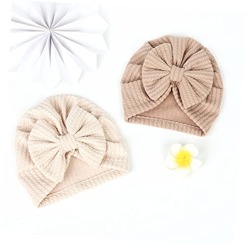 4pcs Winter Cartoon Warm Hat with Elastic Bowknot Comfortable Knitted Beanie for Boy Girl Cold Weather Durable and Stylish Design Random Color4