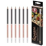 Cezanne Creative Mark Premium Colorless Blender Pencil 6 Pack - Highly-Pigmented Drawing Pencils - Coloring Pencils...