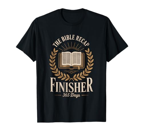 Resumen de la Biblia 365 Días Estudio Espiritual Cristiano Camiseta