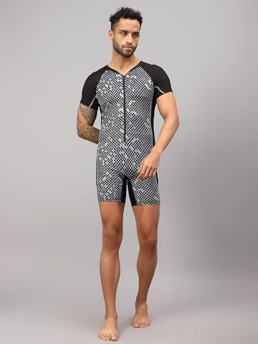 Image of Vector X OMSS-348 Men's Swimming Costume for Multipurpose Wear for Swimming I Diving I Cycling I Aerobics